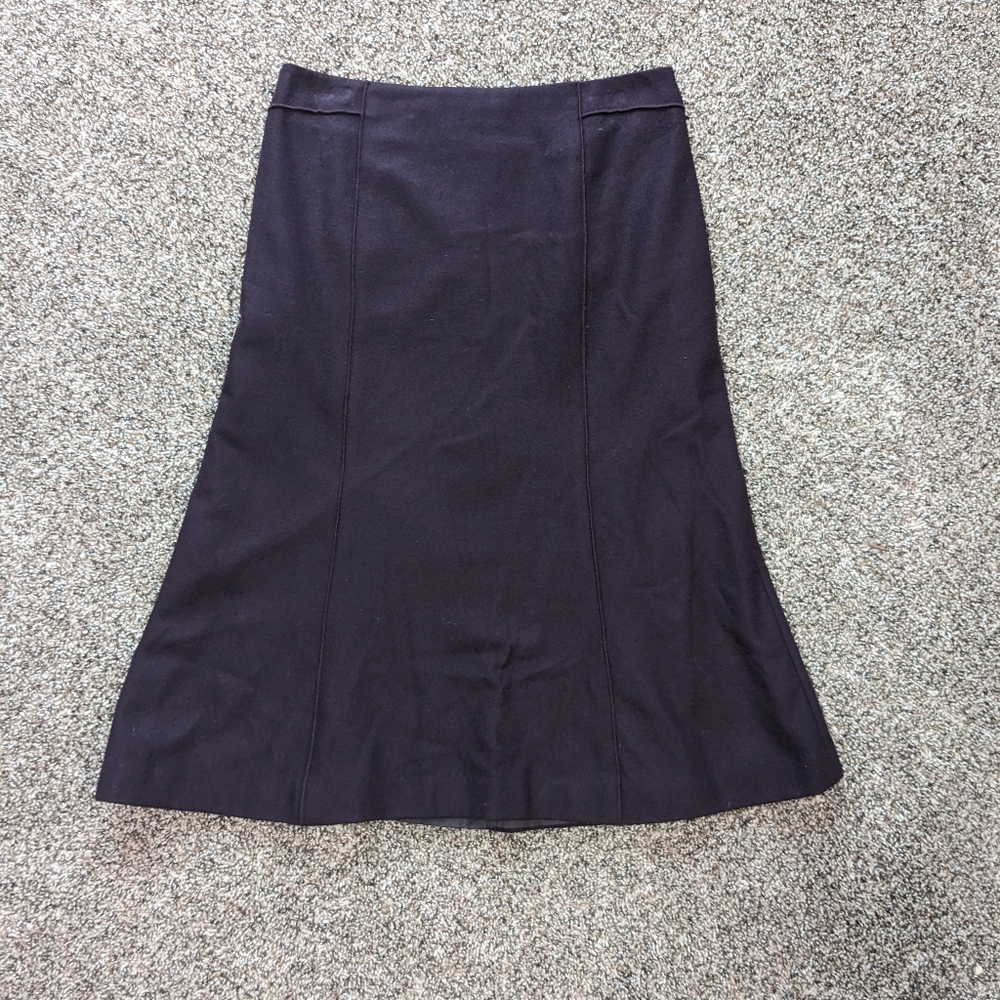 Vintage Harve Benard Wool Blend Flare Skirt Size 8P